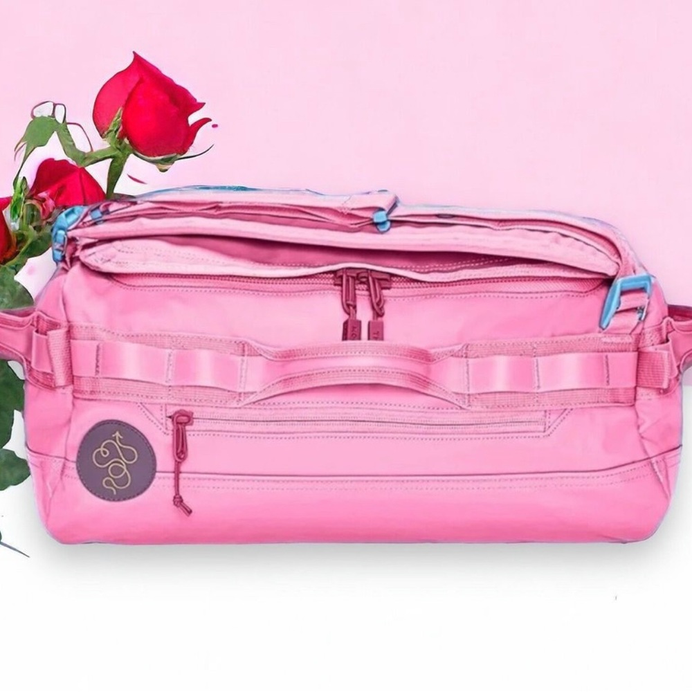 Baboon to the Moon 40L Small Go Backpack in Cotton Candy Pink Carry On Duffel